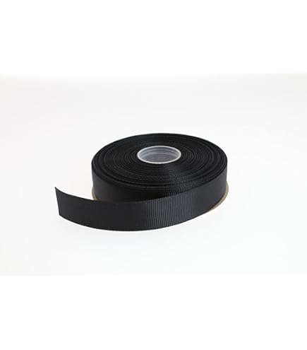 3/4 Inch X 45 Yards Nylon Binding Tape - Black Edge Trim For Bags & Sewing Projects