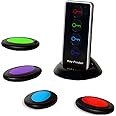 JTD Wireless RF Item Locator/Key Finder with LED flashlight and base support. With 4 Receivers Key Finder-Wireless key RF loc