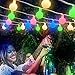 BlueFire Super Bright LED Ball String Lights DC Powered with 50 LEDs, Waterproof Globe String Light for Holiday Christmas New Year Wedding Gardens Lawns Patios Indoor & Outdoor Decoration (Multicolor)