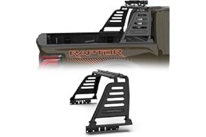 LOX ROX T-rexo Series Heavy Duty Adjustable Sport Roll Bar Compatible with Truck for Ford F-Series F150, Silverado, Sierra, Ram, Titan XD, Tundra | Compatible Roll-Up/Tri-Fold