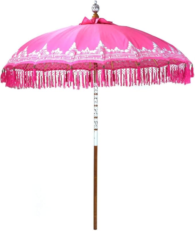 Oriental Galerie Bali Sonnenschirm Balinesischer Schirm Garten