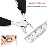 BEZOX Precision Toenail Clippers Thick Toenails Trimmer Medical Steel view 5