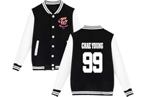 Xkpopfans Kpop Twice Hoodie Album TWICEcoaster LANE1 Baseball Jacket Mina Sana Sweatshirt Coat