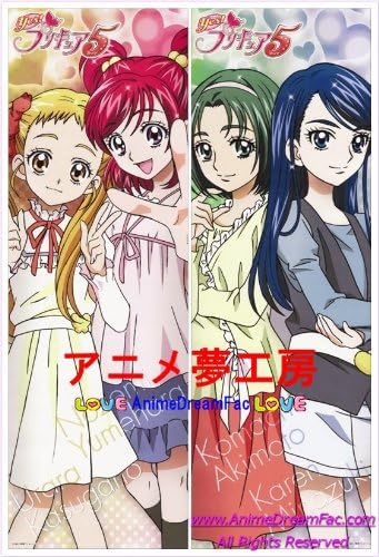 Amazon Co Jp フレッシュプリキュア 抱き枕カバー高級2wayトリコット ライクラ改良 160 50cm ホビー 通販
