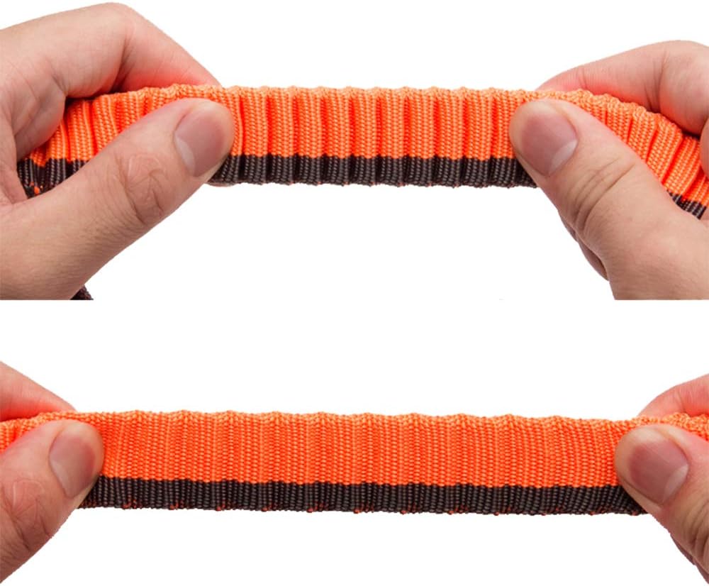 Truelove Bungee Dog Lead Hands Free Leash Adjustable Elastic Shock Absorbing Long Cord TLL2271(L, Orange) - Image 5