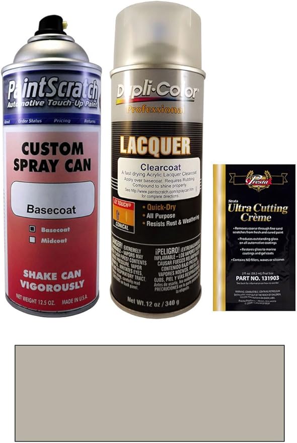 Amazon.com: 12.5 Oz. Mineral Gray Metallic Spray Can Paint Kit for 2008