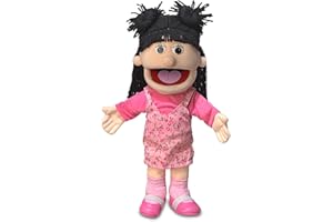 SILLY PUPPETS 14" Susie, Peach Girl, Hand Puppet