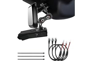 SDSACZMU Radar Detector Mount,Rearview Mirror Rod Radar Mounting Bracket+Rearview Mirror Hard Wire Power Cord kit16,with Inline Fuse (for Valentine V1 Radar Detector)