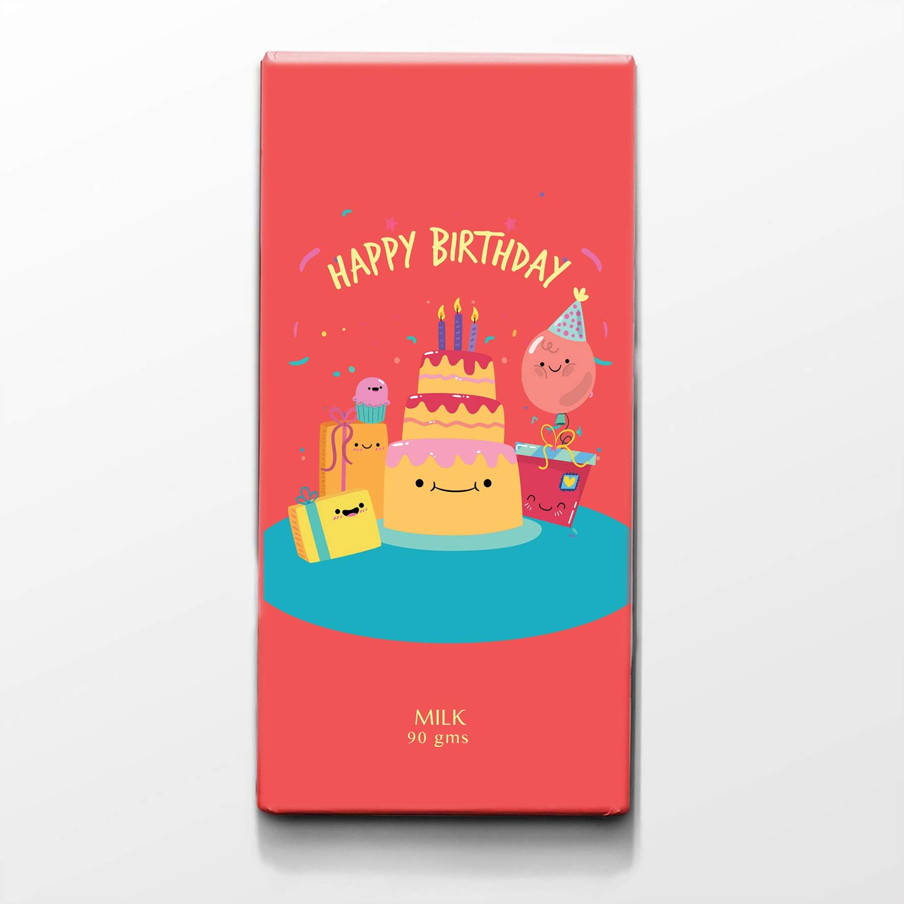 Rage Chocolatier Happy Birthday Card Bar, 90 gm