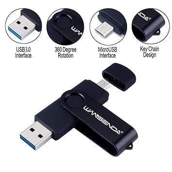 Photo Stick Wansenda 16gb Otg Usb 30 Flash Drive For Pctabletmacmicro Port Android Phone Samsung Galaxy S7s6s5s4s3 Note5432