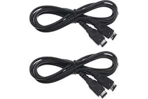 The Lord of the Tools 2Pcs 2 Player Link Cable Replacement Compatible with Nintendo Gameboy Advance/Gameboy Advance SP Consol