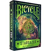 Bicycle Stargazer 203 Playing Cards &ndash; Premium Cosmic‑Themed Poker‑Size Deck of Cards with Air‑Cushion Finish, Collectible Space Galaxy Design for Cardistry, Magic Tricks, and Game Night