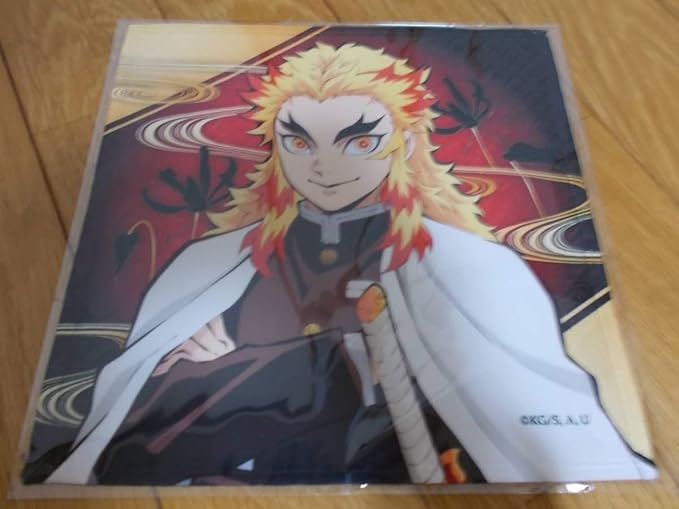 Amazon Co Jp 鬼滅の刃 煉獄杏寿郎 マイクロファイバータオル 鬼滅の刃 柱 ハンドタオル ミニ Diy 工具 ガーデン