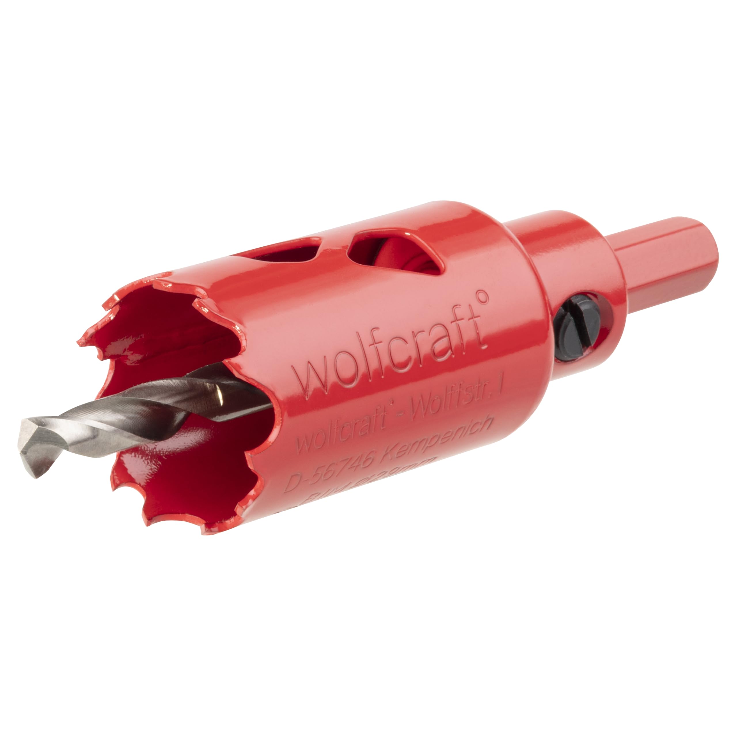 wolfcraft Bi-Metal Hole Saw, Ø 29 mm I 5465000 I For drywall materials, wood, plastics and metals, cutting depth 40 mm