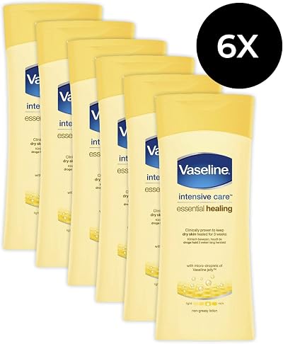Vaseline Essential Healing Lotion 200ml Pack of 6 - Intensive Care