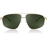 FEISEDY Retro Aviator Polarized Sunglasses Women Men 90s Small Vintage Shades Trendy Mirrored Sunglasses B2364