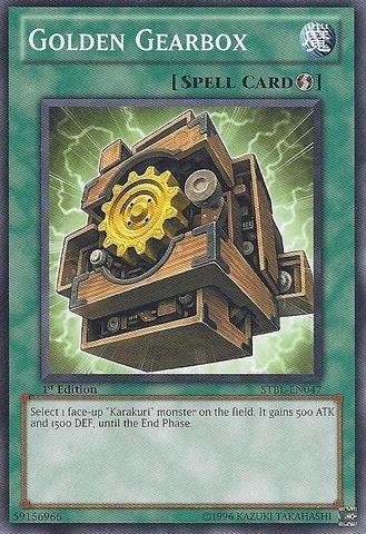 Yu-Gi-Oh! - Golden Gearbox (STBL-EN047) - Starstrike Blast - 1st Edition - Common