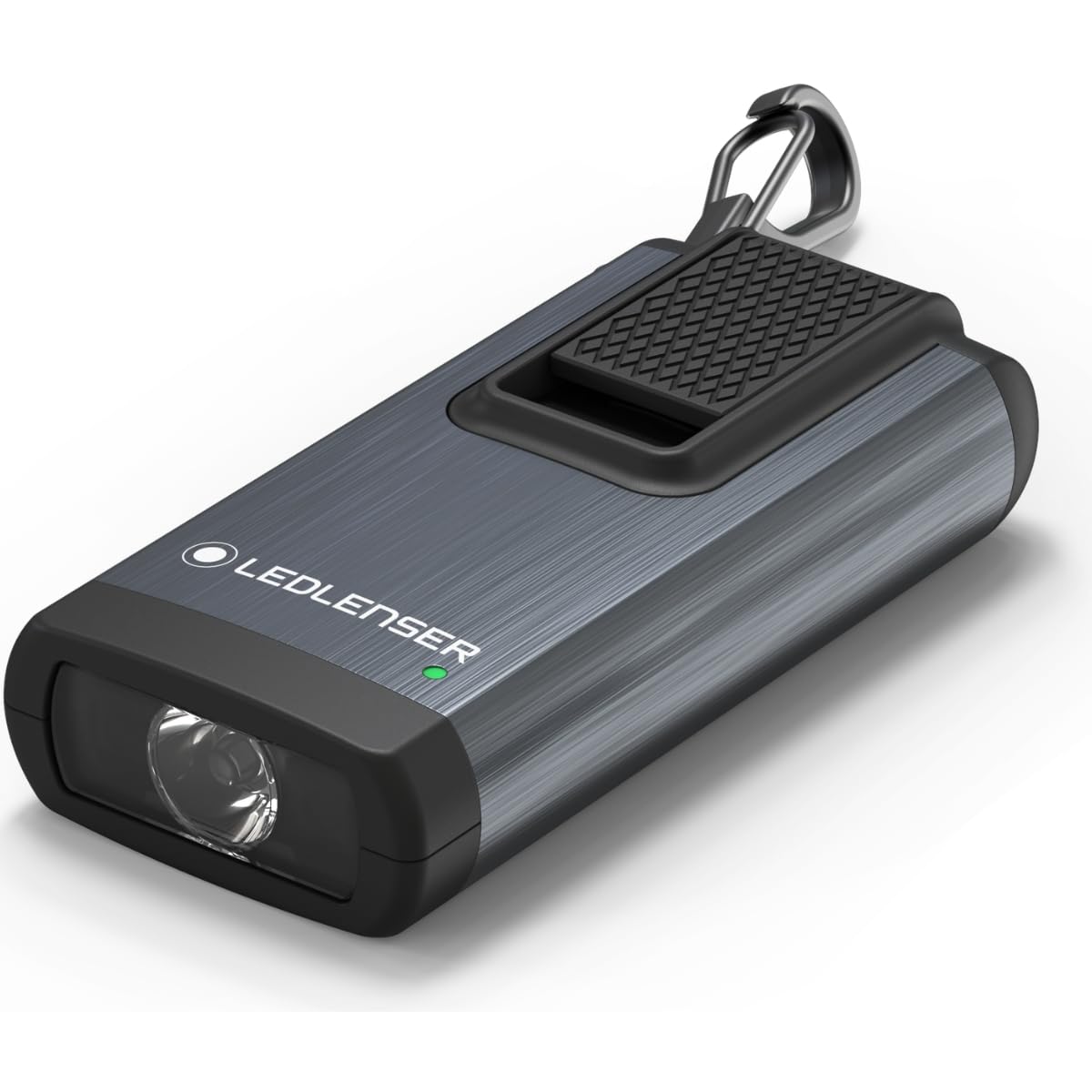 Ledlenser K6R Key Ring Torch LED Rechargeable, 400 Lumens, Up to 10 Hours Run, 30g Lightweight USB Pocket Torch, Inc Red Light Mode, Ideal Emergency Light, Easily Clip to Keys, Purse, Bag, Dog Collar — image 1