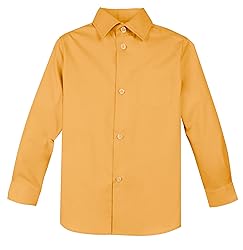 Spring Notion Baby Boys' Long Sleeve Dress Shirt