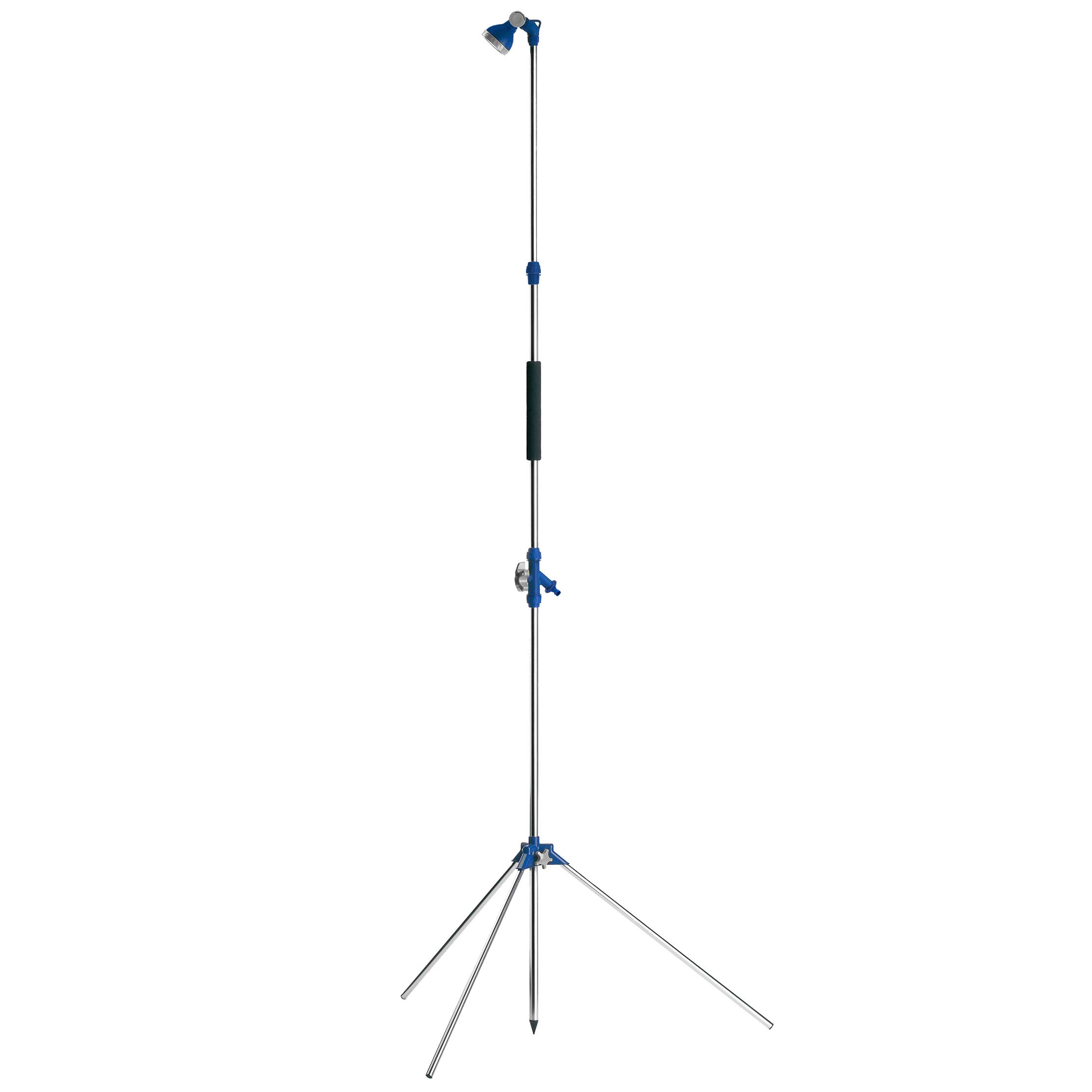 TATAY Garden shower with tripod TL, practical, height adjustable, and with adjustable head.