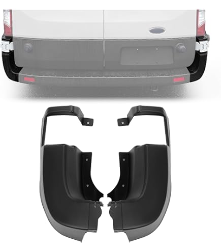 Right Passenger Side Rear Bumper Corner Cover For 2015-2022 Ford Transit 150/250/350