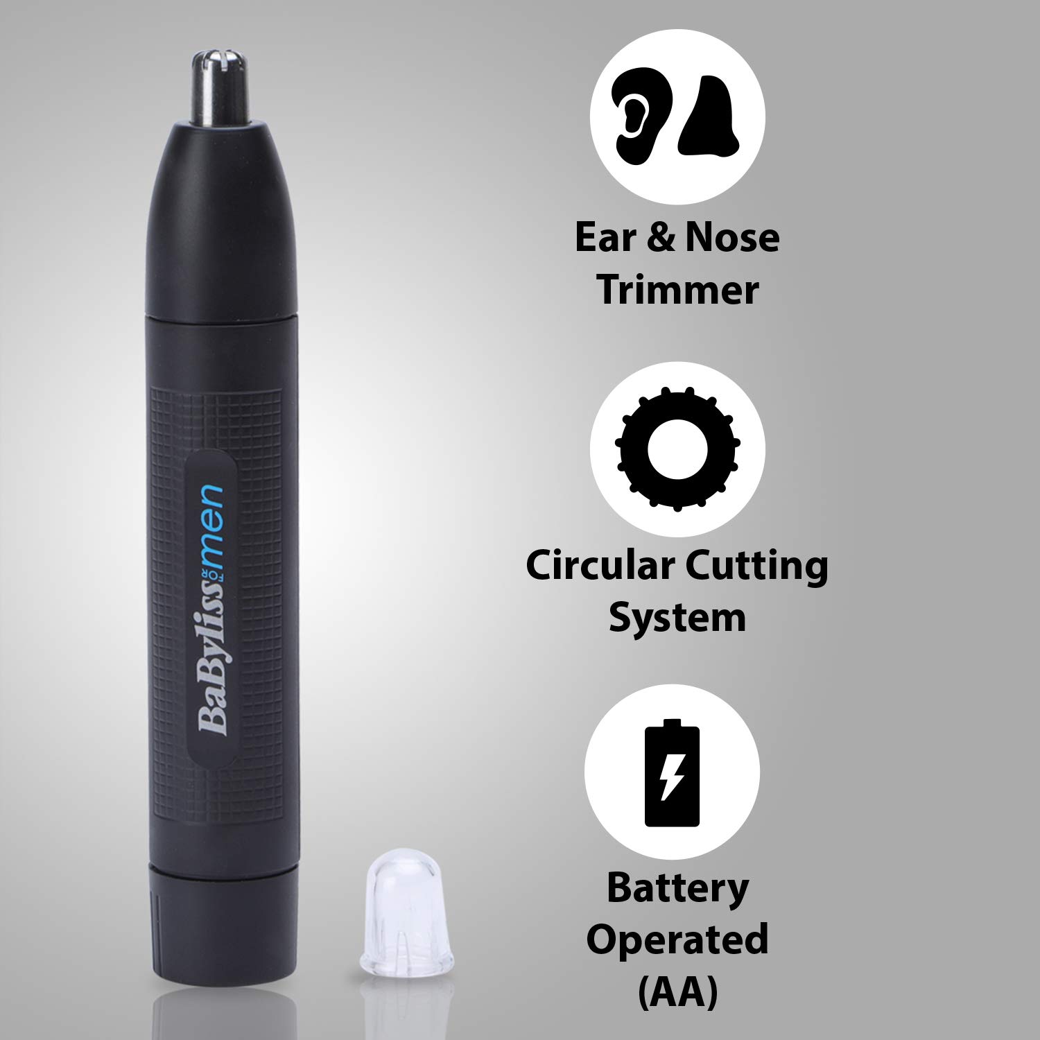 Babyliss Nose Trimmer E650e Black Amazon In Health