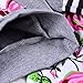 2Pcs Baby Girls Striped Hoodies Pocket T-Shirt Top with Floral Long Pants Christmas Clothes (6-12Months, Gray)