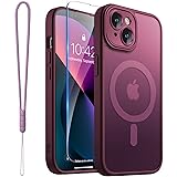 ROYBENS for iPhone 13 Matte Clear Case Compatible