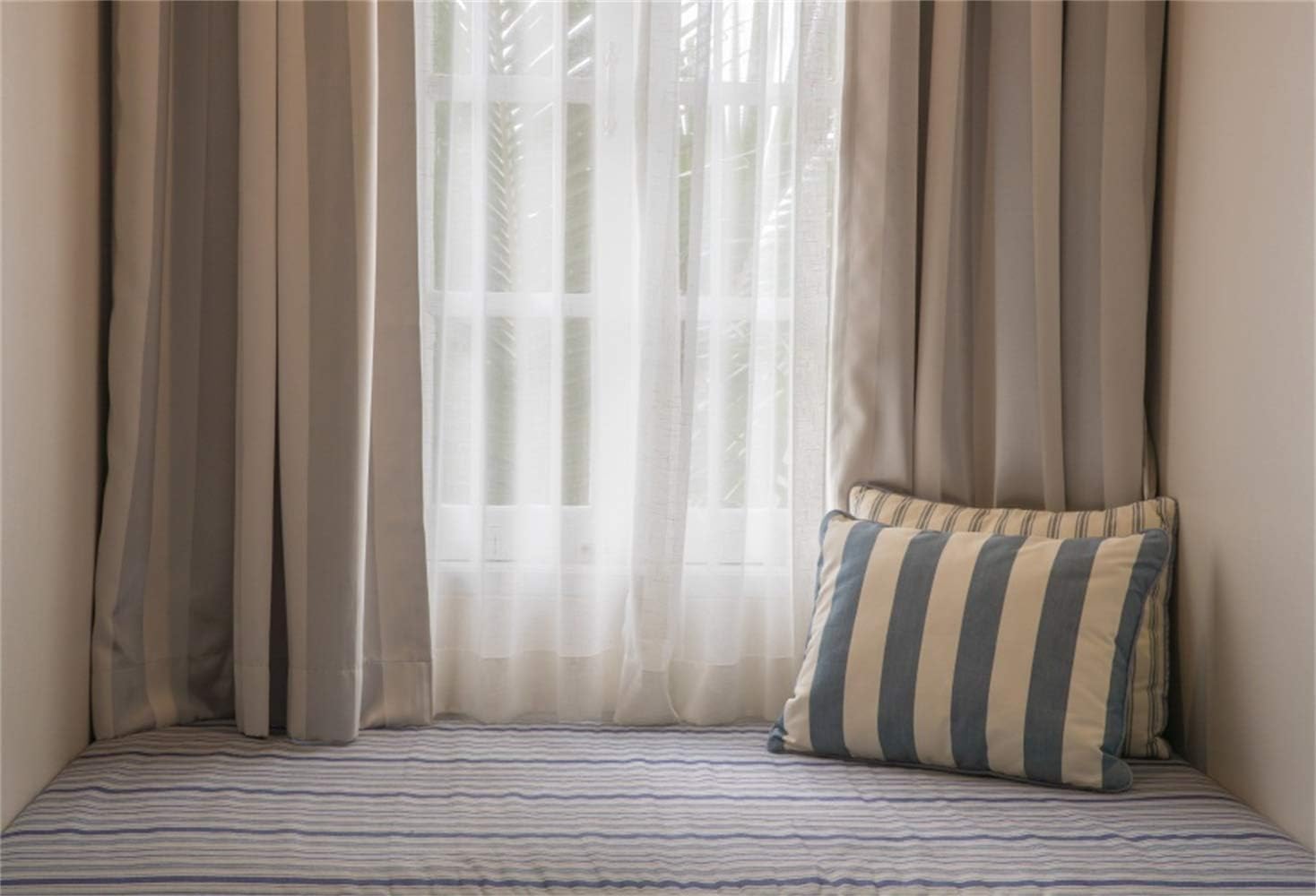 Amazon Com Laeacco 5x3ft Filmy Windowsill Curtain Vinyl