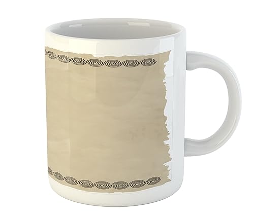 Ambesonne Tribal Mug, Mayan and Inca Tribal Superstition Prehistoric Relic  Archeology, Ceramic Coffee Mug Cup for Water Tea Drinks, 11 oz, Tan Army  Green in Saudi Arabia | Whizz Glassware & Drinkware