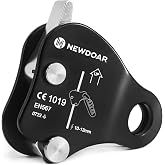 NewDoar Rope Grab Ascender Riser Adjuster Fits Rope for Rocking Climbing Protection Rescue