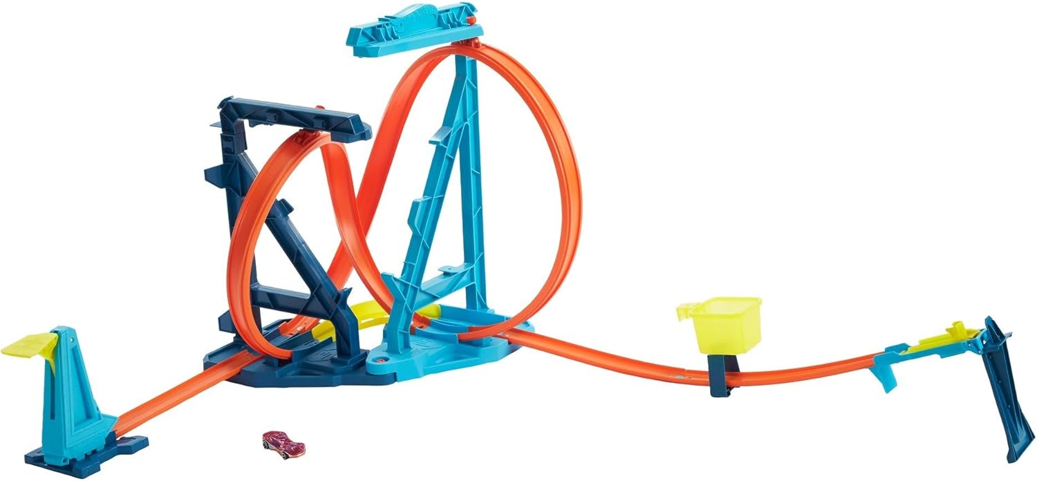 hot wheels track builder loop kit
