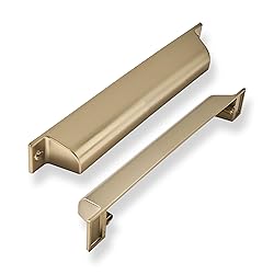 ZAUYX 2 Pack 3 Inch Center to Center Brushed Brass