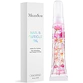 MelodySusie 10ml Cuticle Oil for Nails Lavender 0.3 Fl.Oz | Infused with Real Flowers,Strengthens,Repairs,Hydrating and Nourishing Cuticle Oil for Stronger,Healthier Nails