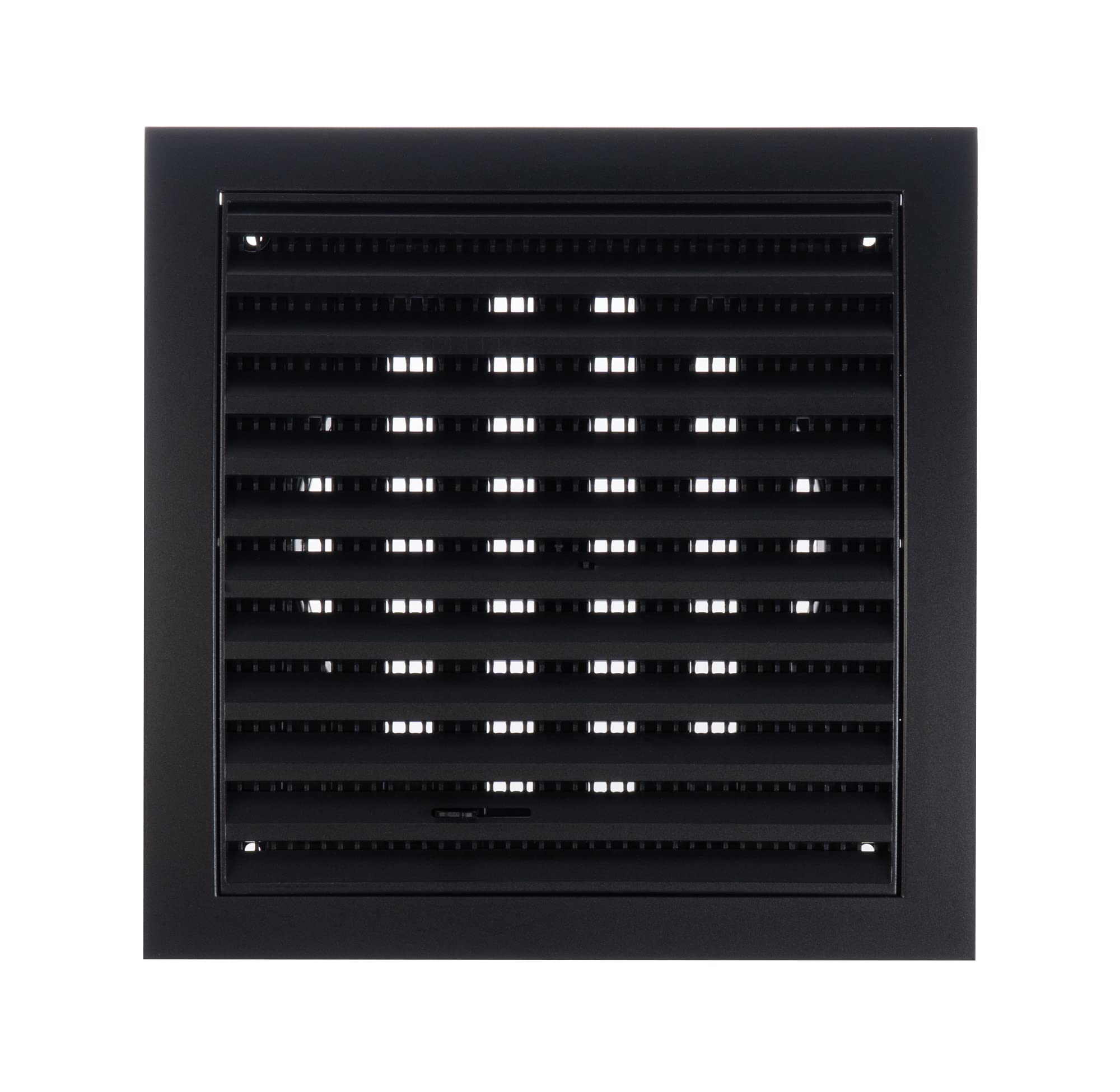 Steinberg14 Anthracite Plastic 125mm Adjustable Air Vent Cover - 5 inch Air Vents for Interior Walls and Ceilings - Outdoor Vent Cover - Extractor Fan Vent Cover - Ventilation grilles