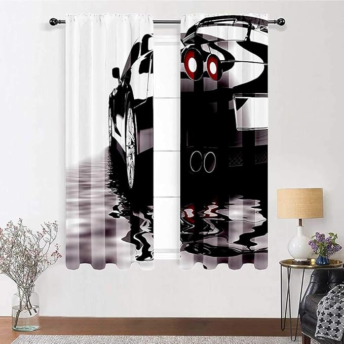 Blackout Curtain Cars Thermal Insulated Energy Efficient
