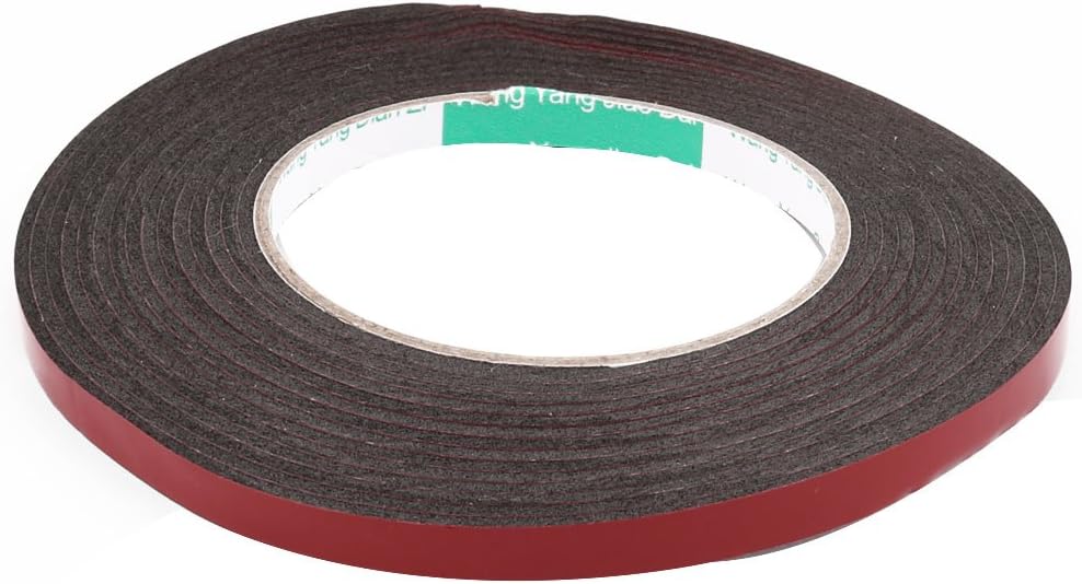 Aexit 0.8CM Width 5 Meters Length 2MM Thick Dual Sided Sealing Shockproof Sponge Tape (a84ce6e6dca1d21e0d906c09f7dbb99a) - Image 3