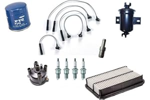 MAC AUTO PARTS Ignition Wires Cap & Rotor NGK Plugs Air Gas Oil Replacement Part For Toyota PICKUP 2.4L 93-95