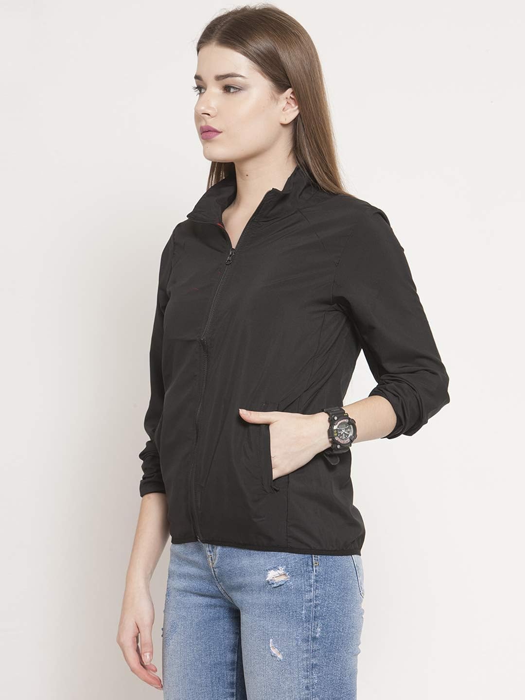 scott i-dry signature style all weather jacket for women - black