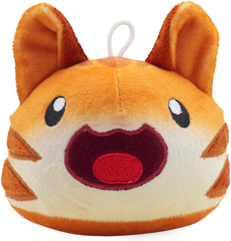 Slime Rancher Tiger Tabby Limited Edition Stuffed Animal - Kids Love Plush Toys - Limited Edition Plush Stuffed Animal - Kids Love Animal Collection - Soft Plush Toys Kids - 4 Inch Tall (for Ages 14+)