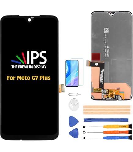 Amazon.com: for Moto G7 XT1962-1 Screen Replacement LCD Screen for