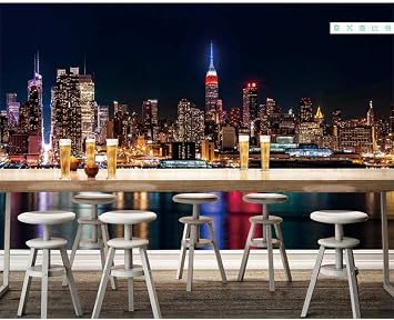 Wallpaper Furniture Decoration Mural New York Night City Hand Painted Abstract Tv Sofa Background 3d Wallpaper 120cm W X 100cm H Amazon Com Free hd wallpaper, images & pictures of night city, download photos of cities for your desktop. amazon com