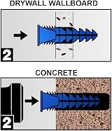 T.K.Excellent Phillips Pan Head Self-Tapping Screws and Drywall Anchors Kit 400 view 10