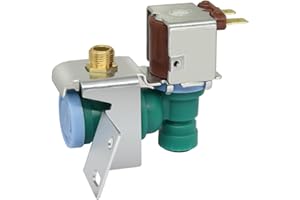 PARZUOZENNEY 2025 Upgrade WPW10238100 Refrigerator Water Inlet Valve W10498992 Replace W10498992 Water Inlet Valve Compatible with Whirlpool Kenmore KitchenAid Maytag Jenn-Air Ikea Refrigerator, 2-year warranty