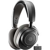 SteelSeries Arctis Nova 7P Wireless Gen 2 Gaming Headset - Black | Real-Time App Control, 50+ HR Play, Neodymium Magnetic Drivers, Mix 2.4GHz/Bluetooth, PS5, PS4, PC, Switch 1/2, Mobile
