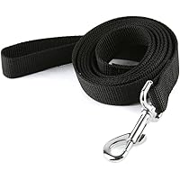 Strong Durable Nylon Dog Training Leash, Traction Rope, 6 Feet Long, 3/4 Inch 1 Inch Wide, for Small and Medium Dogs