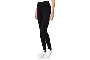 WallFlower Women's Sassy Skinny High-Rise Insta Soft Juniors Jeans (Standard and Plus)