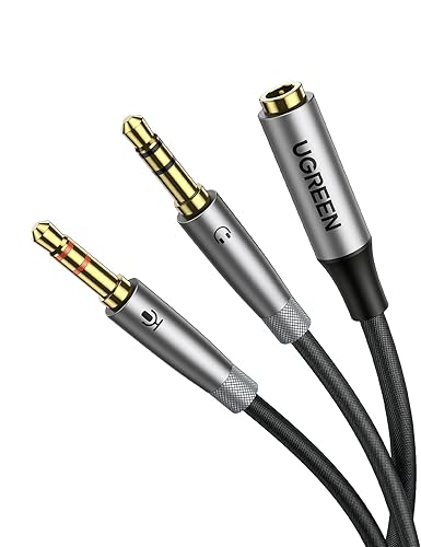 UGREEN Headphone Splitter Adapter Male to Female