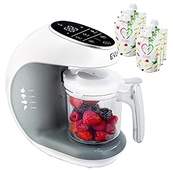 EVLA'S Baby Food Maker, Steamer, Blender, Baby Food