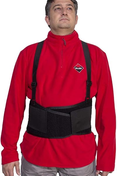 RUBI 80913 Lumbar Support Belt D M-L 41 Construction Back Brace Ergonomic